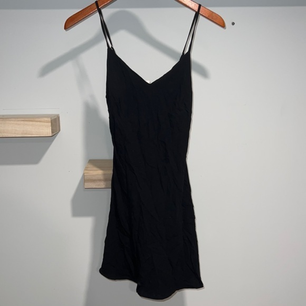 Pacsun‎ Black slip sundress